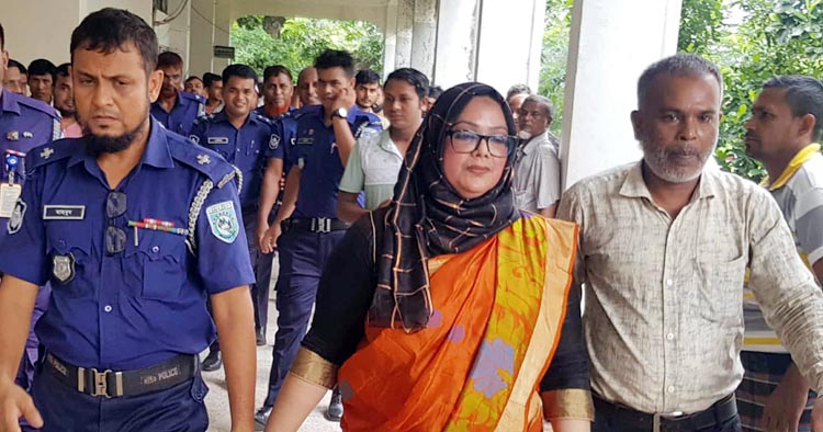 কুড়িগ্রামে সাংবাদিক নির্যাতন মামলায় বহুল আলোচিত সাবেক ডিসি সুলতানা পারভীন কারাগারে
