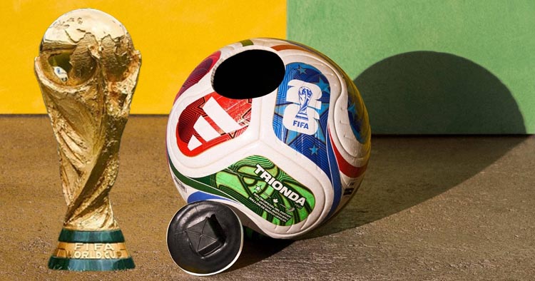 ফিফা উন্মোচন করল ২০২৬ বিশ্বকাপের নতুন বল ‘ট্রাইওন্ডা’