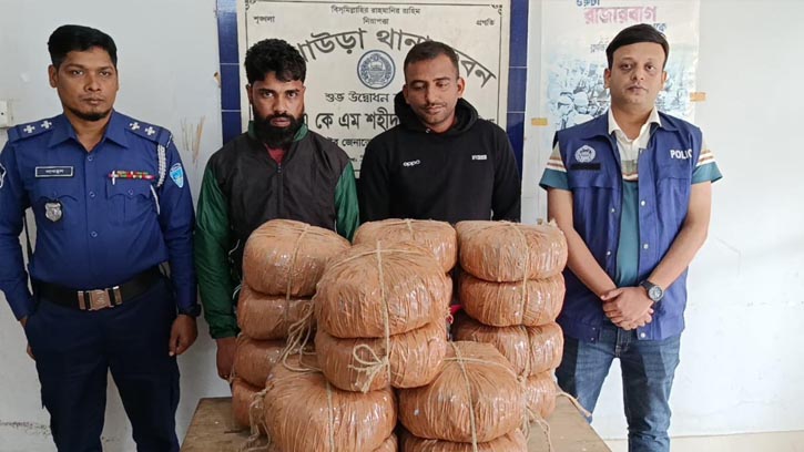ব্রাহ্মণবাড়িয়ায় ৩৬ কেজি গাজাসহ যুবদল নেতা গ্রেফতার