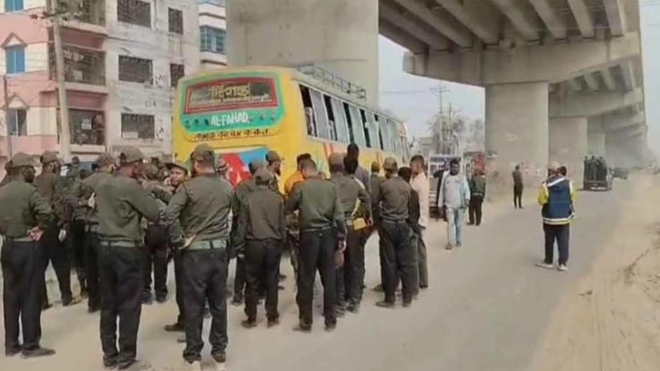 ব্রাহ্মণবাড়িয়ায় সড়ক দুর্ঘটনার শিকার ১১ আনসার সদস্য 