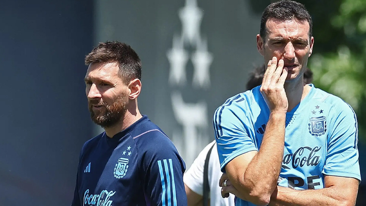 প্রীতি ম্যাচে মেসিকে বিশ্রাম দিতে পারেন স্কালোনি