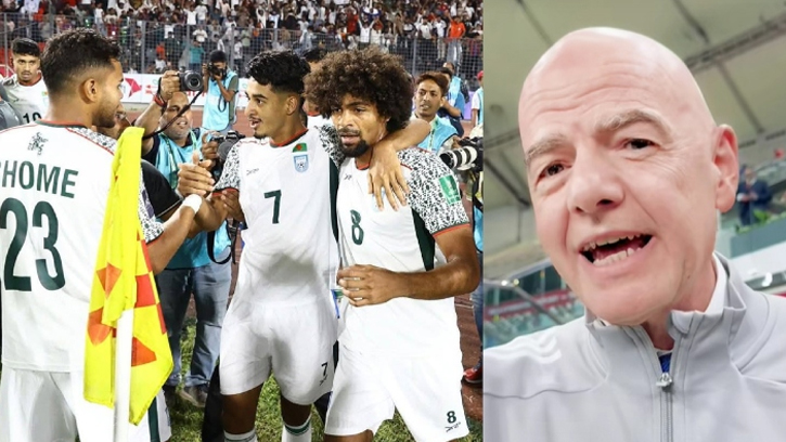 ফিফা সভাপতির বার্তা: বিশ্বকাপে উঠবে বাংলাদেশ, সময় শুধু অপেক্ষার