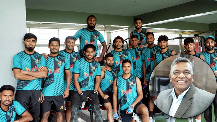 শেষ মুহূর্তের প্রস্তুতি নিয়ে ক্রিকেটার ও বিসিবি সভাপতির বৈঠক