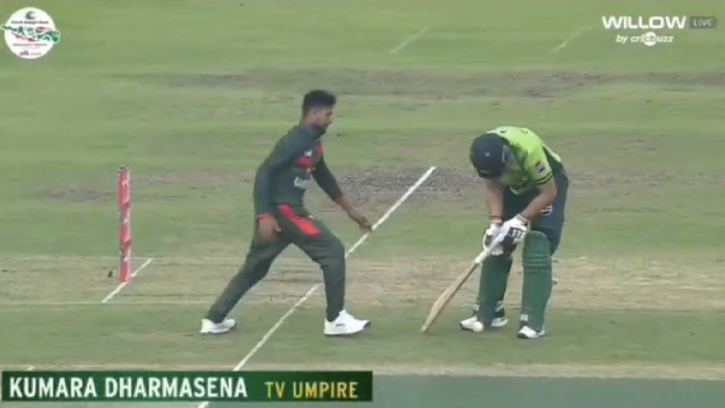 বাংলাদেশ অধিনায়কের রানআউট বিতর্কে কাইফের কড়া মন্তব্য