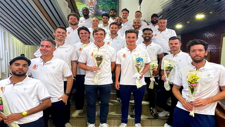 বাংলাদেশ সফরে নেদারল্যান্ডস ক্রিকেট দলের আগমন