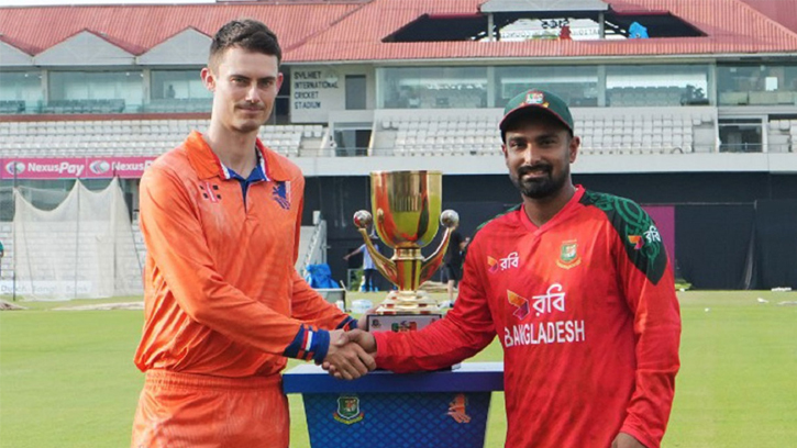 আজ থেকে মাঠে গড়াচ্ছে বাংলাদেশ–নেদারল্যান্ডসের তিন ম্যাচ সিরিজ