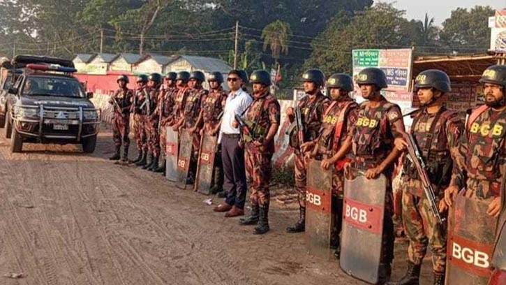 ঢাকাসহ ৪ জেলায় বিজিবি মোতায়েন