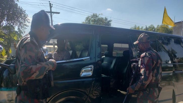 ব্রাহ্মণবাড়িয়া- কুমিল্লা সীমান্তে সতর্কাবস্থানে বিজিবি