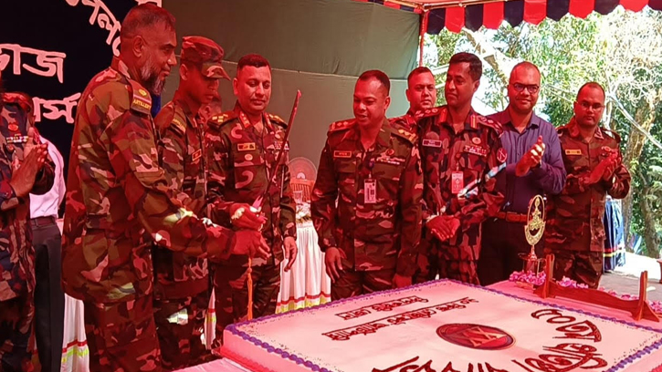 প্রতিষ্ঠার ৫০ বছর পূর্ণ করল ২০ ফিল্ড রেজিমেন্ট আর্টিলারি