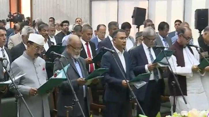 শপথগ্রহণ করলেন বিএনপির এমপিরা