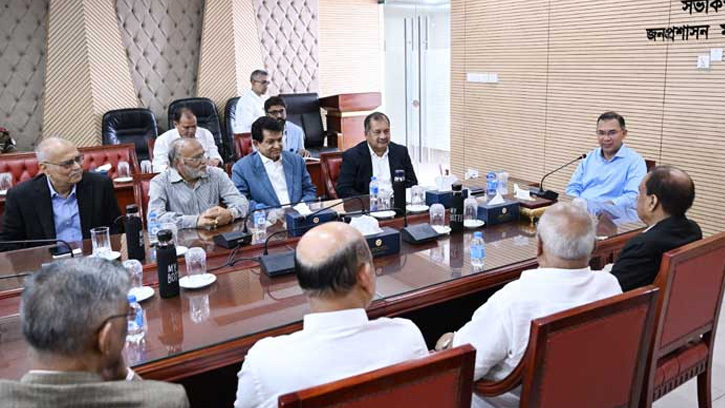 সচিবালয়ে প্রধানমন্ত্রীর সঙ্গে নোয়াবের বৈঠক