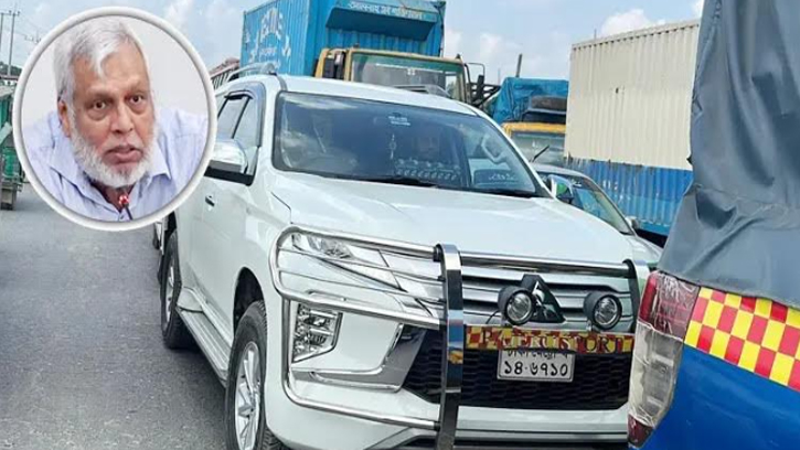 ঢাকা-সিলেট মহাসড়কে যানজটে আটকে উপদেষ্টা ফাওজুল কবির খান