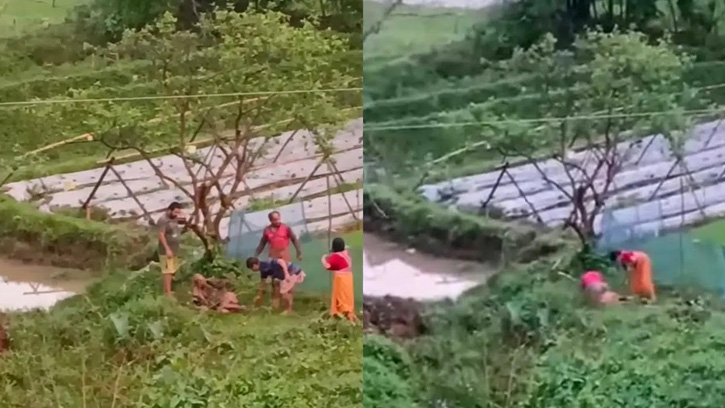 চুরির অপবাদ দিয়ে বৃদ্ধকে বেঁধে মারধর