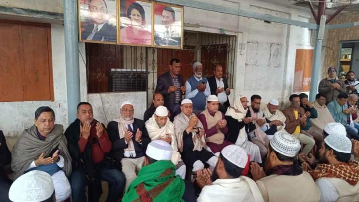 খালেদা জিয়ার মৃত্যুতে ব্রাহ্মণবাড়িয়ায় বিএনপির ৭ দিনের শোক