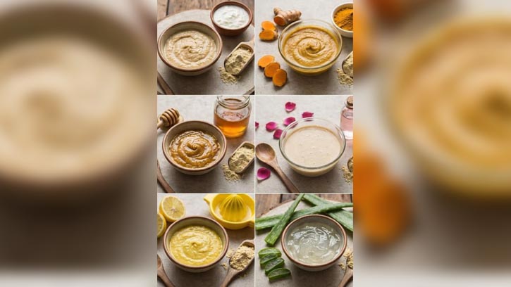 প্রাকৃতিক উপায়ে উজ্জ্বল ত্বক পেতে বেসনের ব্যবহার