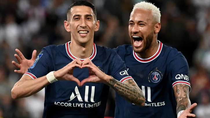 আর্জেন্টাইন ক্লাব ফুটবলে নেইমারকে দেখতে চান  দি মারিয়া