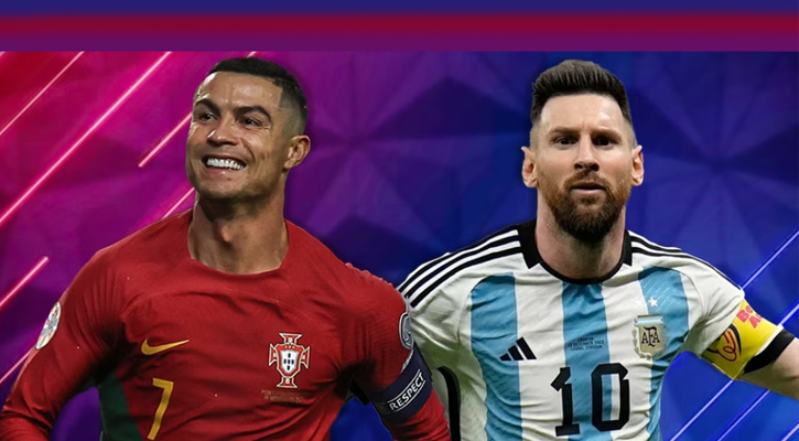 রোনালদোর মন্তব্যে ফের উত্তপ্ত মেসি বনাম রোনালদো বিতর্ক