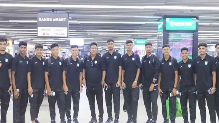 ফ্লাইট বিলম্বে বাংলাদেশ ফুটবল দলের প্রথম অনুশীলন স্থগিত