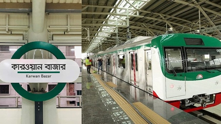 গ্যাস বেলুনে বাধা, ১৫ মিনিট বন্ধ মেট্রোরেল
