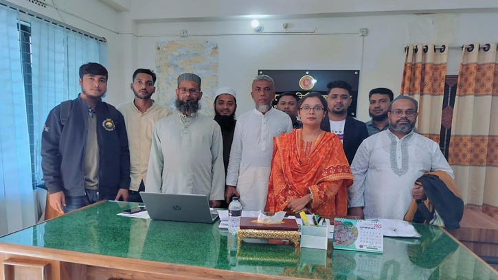 গুইমারা প্রেস ক্লাবের সঙ্গে নবাগত ইউএনও’র মতবিনিময় সভা