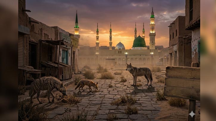 নবীজির (সা.) ভবিষ্যৎবাণীতে নিস্তব্ধ মদিনার চিত্র