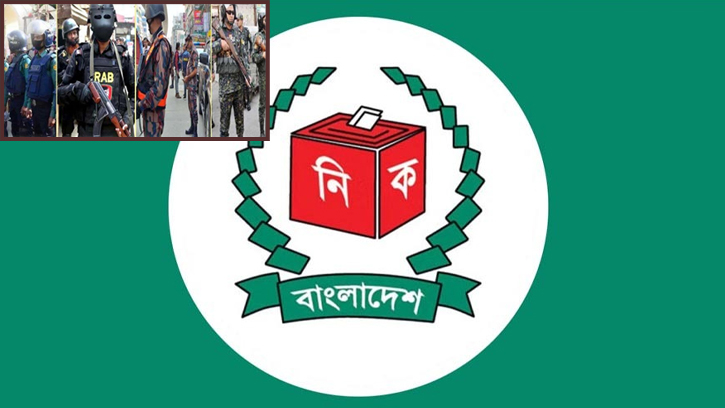 ভোটের আগে ও পরে ৭ দিন মাঠে থাকবে আইনশৃঙ্খলা বাহিনী