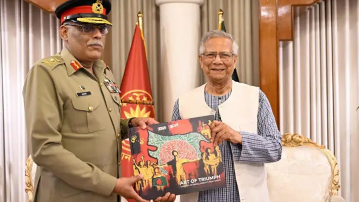 ভারতীয় মিডিয়ার আলোচনায় বাংলাদেশের মানচিত্র, প্রধান উপদেষ্টা বললেন ‘কল্পনাপ্রসূত’