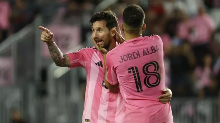 মেসি-আলবা জুটি আবারও প্রমাণ করল তাদের শ্রেষ্ঠত্ব