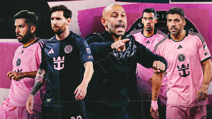 মেসির সঙ্গে দ্বন্দ্বের গুঞ্জন উড়িয়ে দিলেন মায়ামি কোচ মাসচেরানো