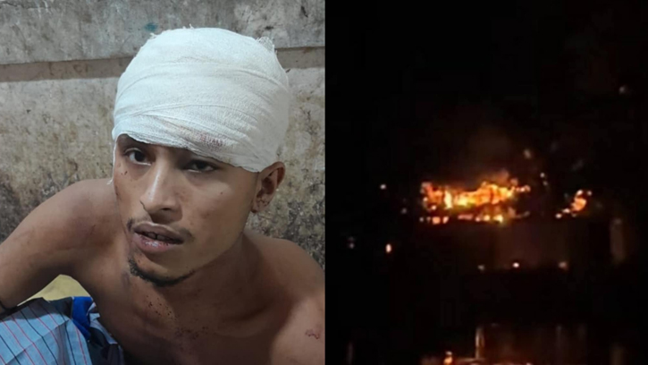 নোয়াখালীতে যুবলীগ নেতার বাড়িতে হামলা-অগ্নিসংযোগ