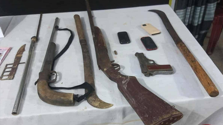 আন্তর্জাতিক মানবপাচার চক্রের ৩ সদস্য আটক, অস্ত্র উদ্ধার