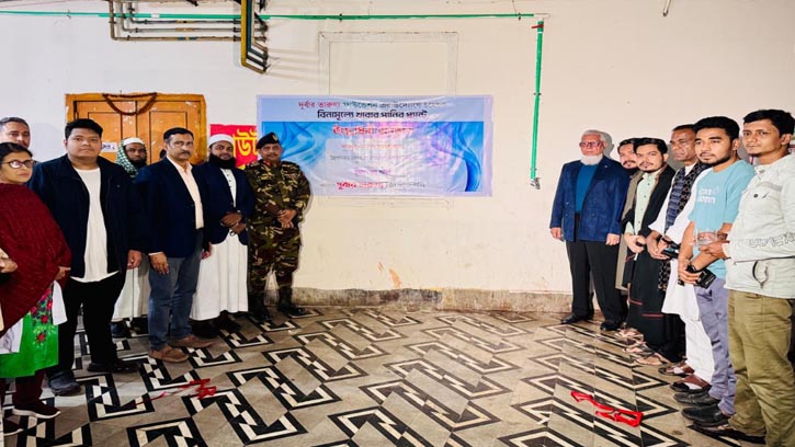 রোগী ও দর্শনার্থীদের জন্য চমেকে বিনামূল্যে বিশুদ্ধ পানি সরবরাহ শুরু