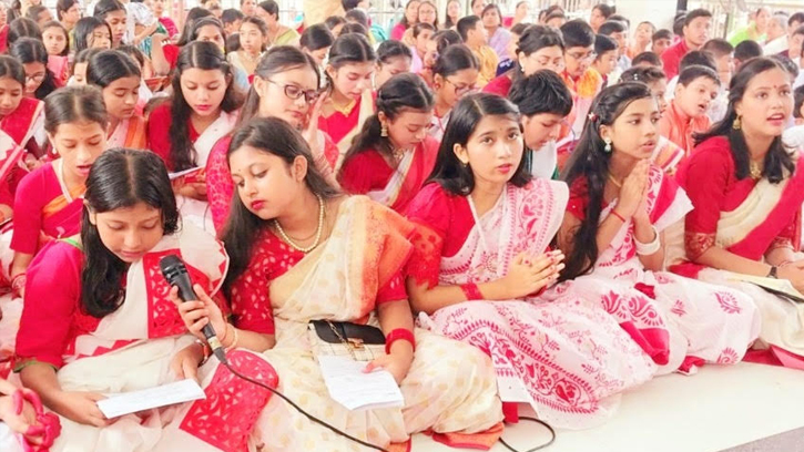 কুমিল্লায় মহালয়া উৎসবে হাজারো ভক্ত-শ্রোতার সমাগম