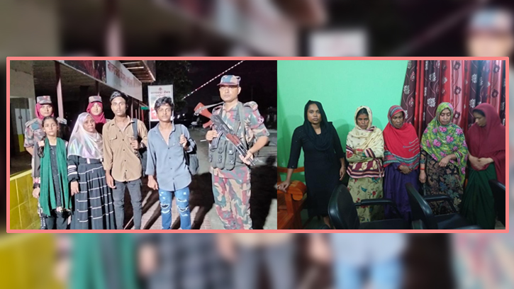 পঞ্চগড়ে  দুই সীমান্ত দিয়ে  নারী-শিশুসহ ৯ জনকে পুশইন