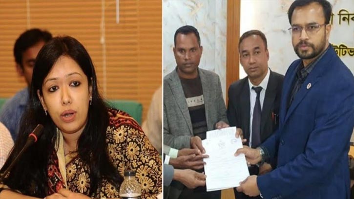 রুমিন ফারহানার পক্ষে মনোনয়ন ফরম সংগ্রহ