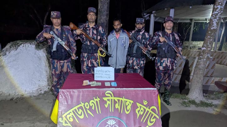 কুড়িগ্রামে ৩৫ লাখ টাকার চোরাচালানি পণ্য জব্দ, আটক ১