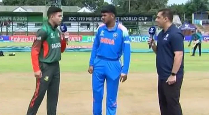 টস জয়ের পরও হাত মেলাননি বাংলাদেশ-ভারতের ক্রিকেটাররা