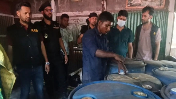 ব্রাহ্মণবাড়িয়ায় ১০ হাজার লিটার জ্বালানি তেল জব্দ