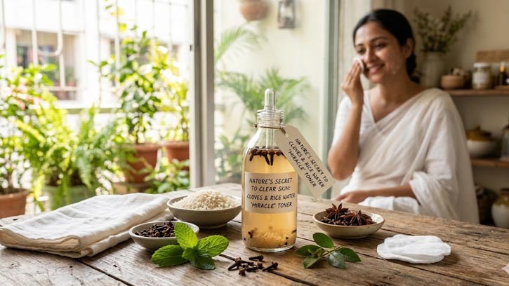 Miracle Toner Craze: Clove & Rice Water for Clear Skin