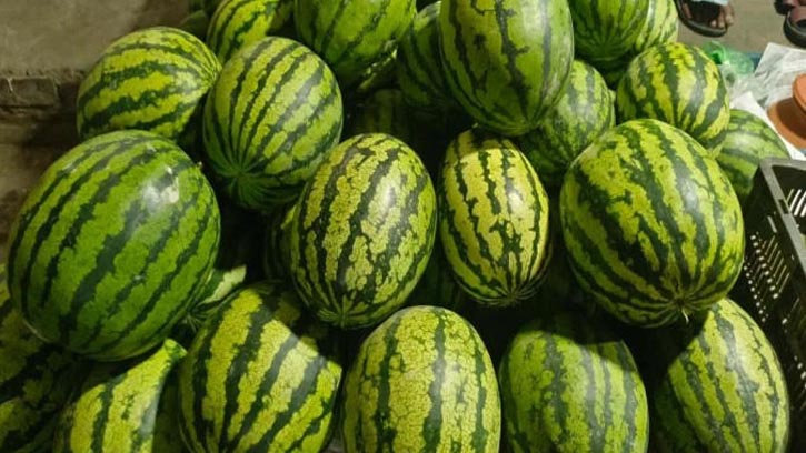 বেনাপোল বাজারে মৌসুমের আগেই তরমুজ ৯০ টাকা