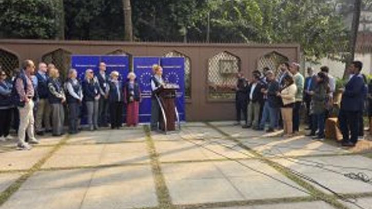 ৬৪ জেলায় ভোট পর্যবেক্ষণে ইউরোপীয় ইউনিয়নের ৫৬ জন কর্মী