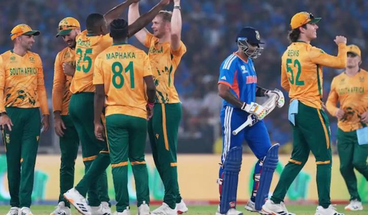বিশ্বকাপে ভারতের বিপর্যয়, প্রোটিয়াদের বড় জয়