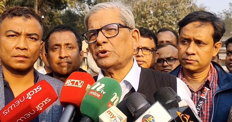 অপ্রত্যাশিত উৎসবে রূপ নিয়েছে নির্বাচন, বললেন মির্জা ফখরুল