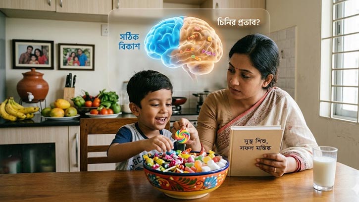 আপনার শিশুর প্রিয় ‘মিষ্টি’ কি মস্তিষ্কের বিকাশে বাধা?