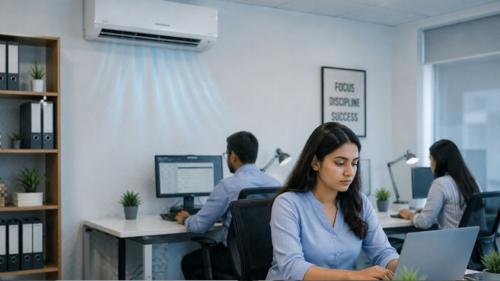 অফিসে বেশি সময় এসি ব্যবহার: শরীরে কী কী ক্ষতি হয়?