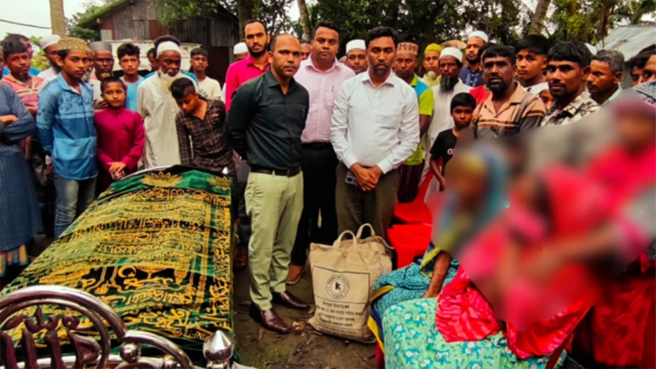 গরু আনতে হাওরে গিয়ে বজ্রাঘাতে কৃষকের মৃত্যু