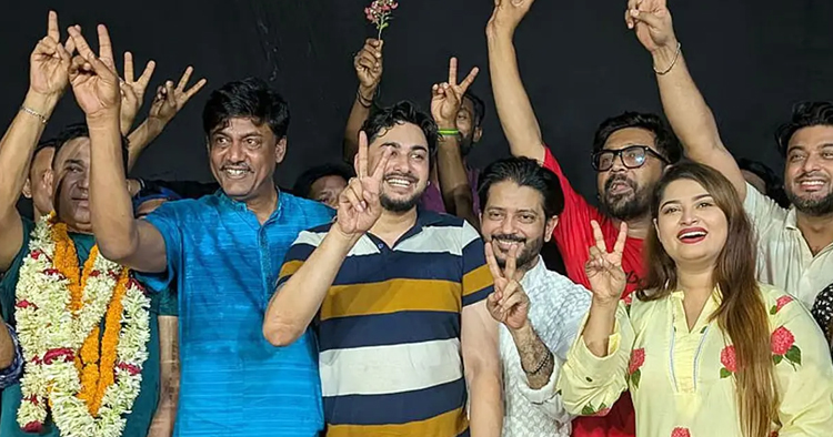 চলচ্চিত্র শিল্পী সমিতির নতুন নেতৃত্বে শিবা শানু-জয় চৌধুরী