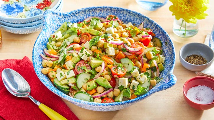 ডায়েট ফ্রেন্ডলি চিকপি সালাদ রেসিপি