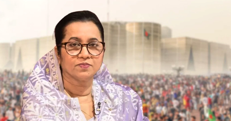 টক-শোর বক্তব্য নিয়ে ব্যাখ্যা দিলেন নিলোফার চৌধুরী মনি