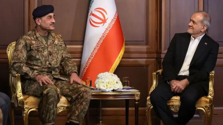 ইসলামাবাদে কূটনৈতিক বৈঠকে ইরান ও পাকিস্তান